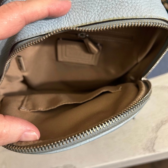 Coach Pebbled Leather Mini Court Backpack - Picture 7 of 13